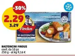 PENNY Bastoncini FINDUS conf. da 10 pz offerta
