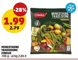 PENNY Minestrone tradizione FINDUS offerta