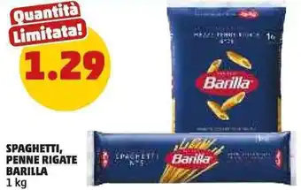 PENNY Spaghetti, penne rigate BARILLA offerta