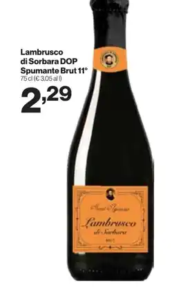 In'S Mercato Lambrusco di Sorbara DOP Spumante Brut 11° offerta