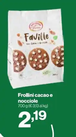 In'S Mercato Frollini cacao e nocciole offerta