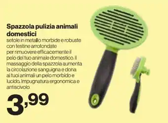 In'S Mercato Spazzola pulizia animali domestici offerta