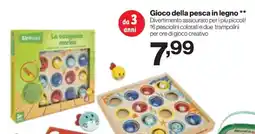 In'S Mercato Gioco della pesca in legno offerta