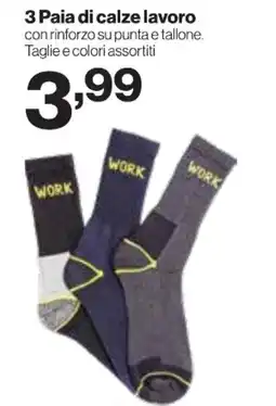 In'S Mercato 3 Paia di calze lavoro offerta