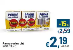 Qui Discount Panna cucina uht offerta