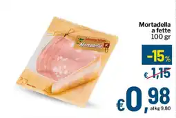 Qui Discount Mortadella a fette offerta