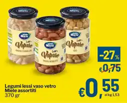 Qui Discount Legumi lessi vaso vetro Miele assortiti offerta