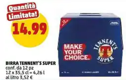 PENNY Birra TENNENT'S super conf. da 12 pz offerta