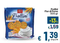 Qui Discount Frollini Fior di Forno offerta