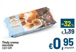 Qui Discount Tindy crema nocciola offerta