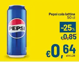 Qui Discount Pepsi cola lattina offerta