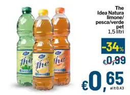 Qui Discount The Idea Natura limone/ pesca/verde pet offerta