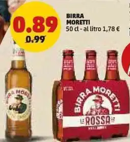 PENNY Birra MORETTI offerta