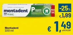Qui Discount Mentadent offerta