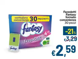 Qui Discount Fazzoletti Fantasy formato convenienza offerta