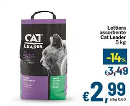 Qui Discount Lettiera assorbente Cat Leader offerta