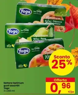 Interspar Nettare Optimum gusti assortiti Yoga offerta
