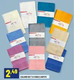 Risparmio Casa Colors set 1+1 viso e ospite offerta