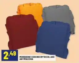 Risparmio Casa Morbidone cuscino 39 39 col ass antimacchia offerta