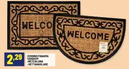 Risparmio Casa Zerbino panama 40x60cm -mezzaluna -rettangolare offerta