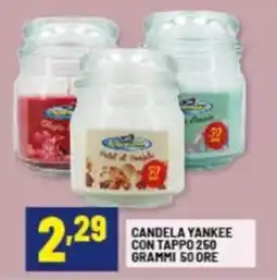 Risparmio Casa Candela yankee con tappo 50 ore offerta
