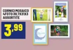 Risparmio Casa Cornici mosaico 4foto 30,7x31x3 assortite offerta