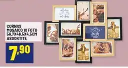 Risparmio Casa Cornici mosaico 10 foto 56,7x46,5x4,5cm assortite offerta