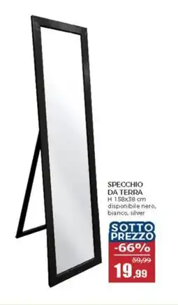 Happy Casa Specchio da terra offerta