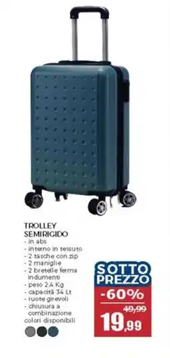 Happy Casa Trolley semirigido offerta