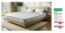Happy Casa Aloe vera topper memory foam offerta