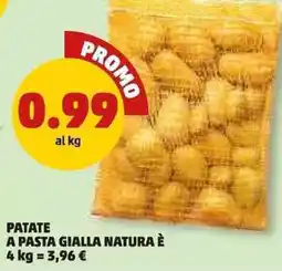 PENNY Patate a pasta gialla natura è offerta