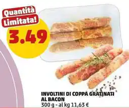 PENNY Involtini di coppa gratinati al bacon offerta
