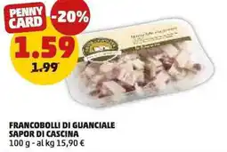 PENNY Francobolli di guanciale SAPOR DI CASCINA offerta