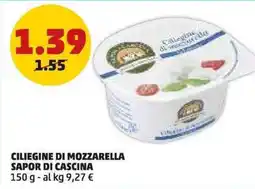 PENNY Ciliegine di mozzarella SAPOR DI CASCINA offerta