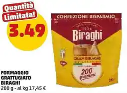 PENNY Formaggio grattugiato BIRAGHI offerta