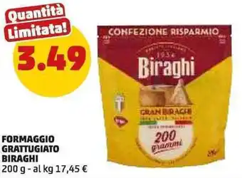 PENNY Formaggio grattugiato BIRAGHI offerta