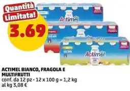 PENNY Actimel bianco, fragola e multifrutti offerta