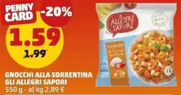 PENNY Gnocchi alla sorrentina GLI ALLEGRI SAPORI offerta