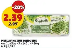 PENNY Piselli finissimi BONDUELLE offerta