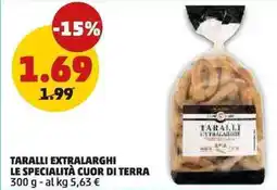 PENNY Taralli extralarghi LE SPECIALITÀ CUOR DI TERRA offerta