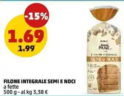 PENNY Filone integrale semi e noci offerta