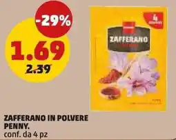 PENNY Zafferano in polvere PENNY offerta