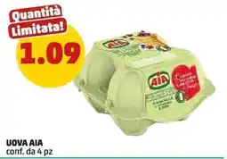 PENNY Uova AIA conf. da 4 pz offerta