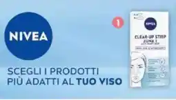 IperFamila NIVEA Viso Clear-Up Strip Zona T offerta