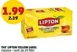 PENNY The' lipton yellow label offerta