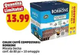 PENNY Cialde caffè compostabili BORBONE offerta