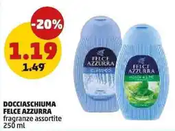 PENNY Docciaschiuma FELCE AZZURRA offerta