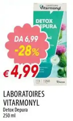 IperFamila LABORATOIRES VITARMONYL Detox depura offerta
