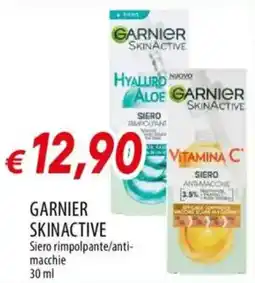 IperFamila GARNIER Skinactive Siero rimpolpante/anti- macchie offerta
