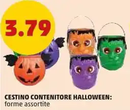 PENNY Cestino contenitore halloween offerta